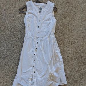 White summer dress